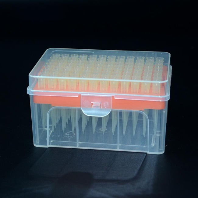 Yellow Clear Universal Pipette Tips 200ul Non-filtered Sterile